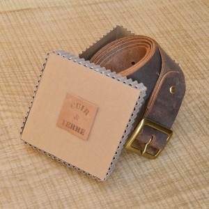 BOITE A CEINTURE | CREATION CARTON